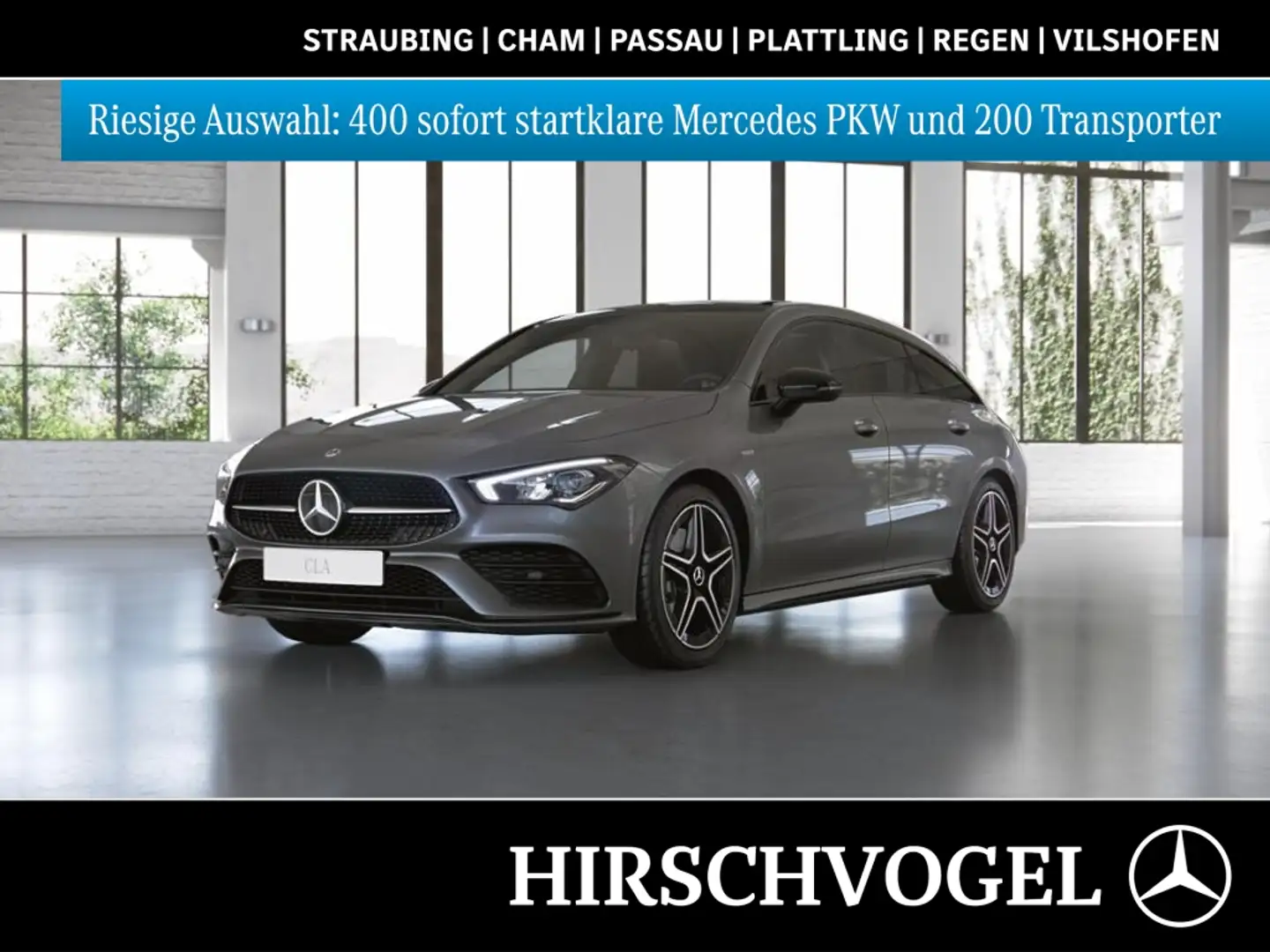 Mercedes-Benz CLA 250 e SB EDITION 2021+AMG-Line+Night+Pano Grau - 1