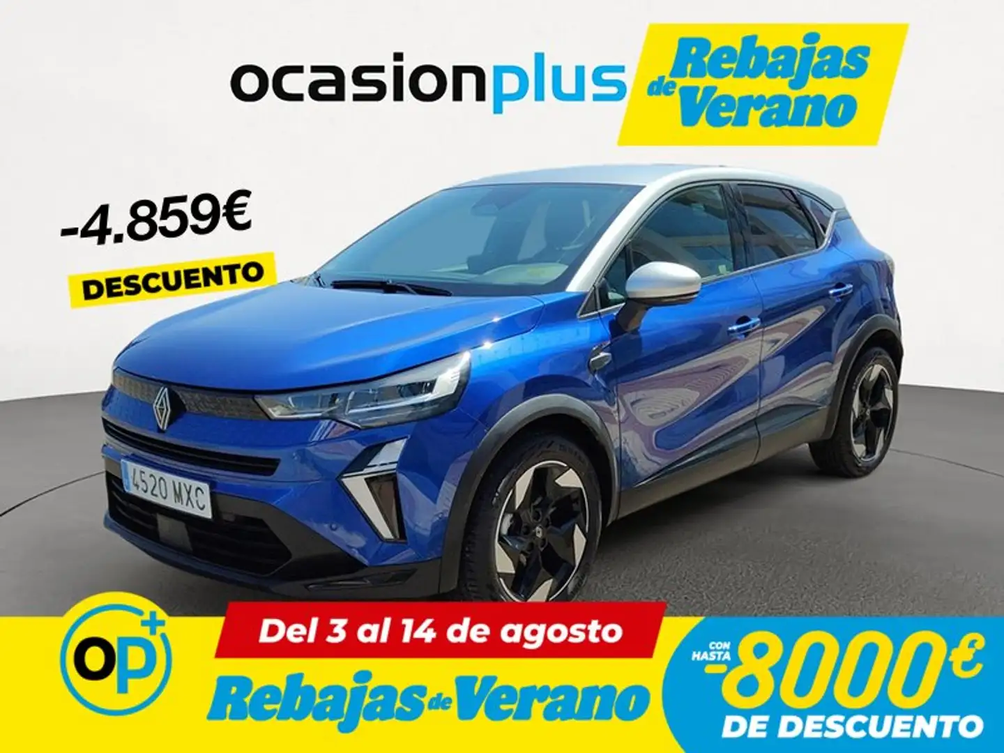 Renault Captur TCe GPF Micro Híbrido Techno 103kW Azul - 1