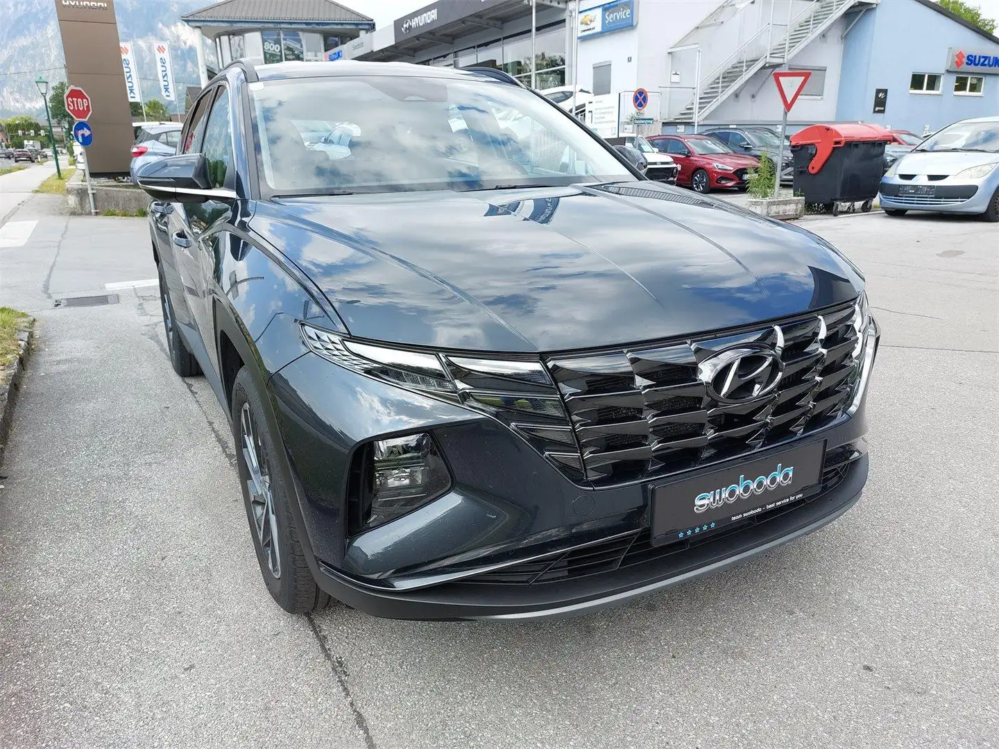 Hyundai TUCSON Tucson 1,6 T-GDI 2WD Smart Line Gris - 2