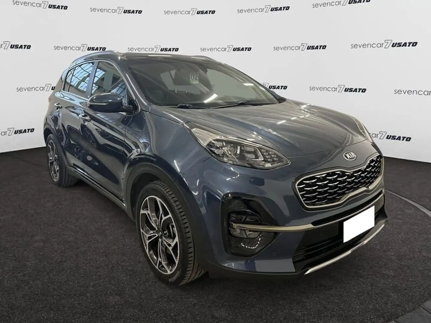 Kia Sportage 1.6 CRDI 136 CV DCT7 2WD Mild Hybrid GT Line Bleu - 2