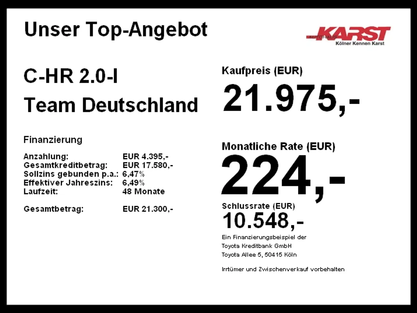 Toyota C-HR 2.0-l Team Deutschland CARPLAY*LED* Grijs - 2