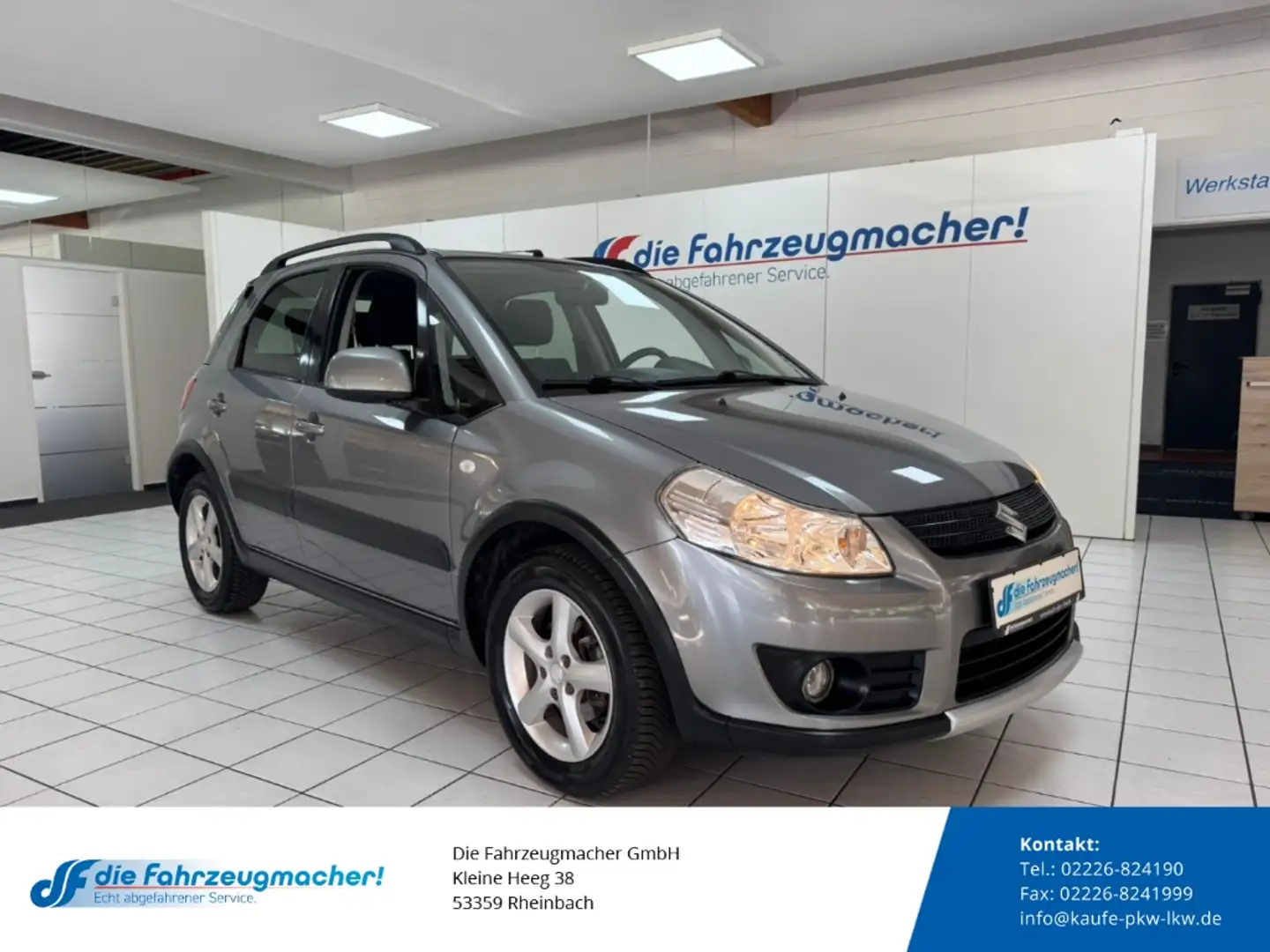 Suzuki SX4 Streetline Club 1.6 Klima TÜV 03/27 SHZ Grau - 1