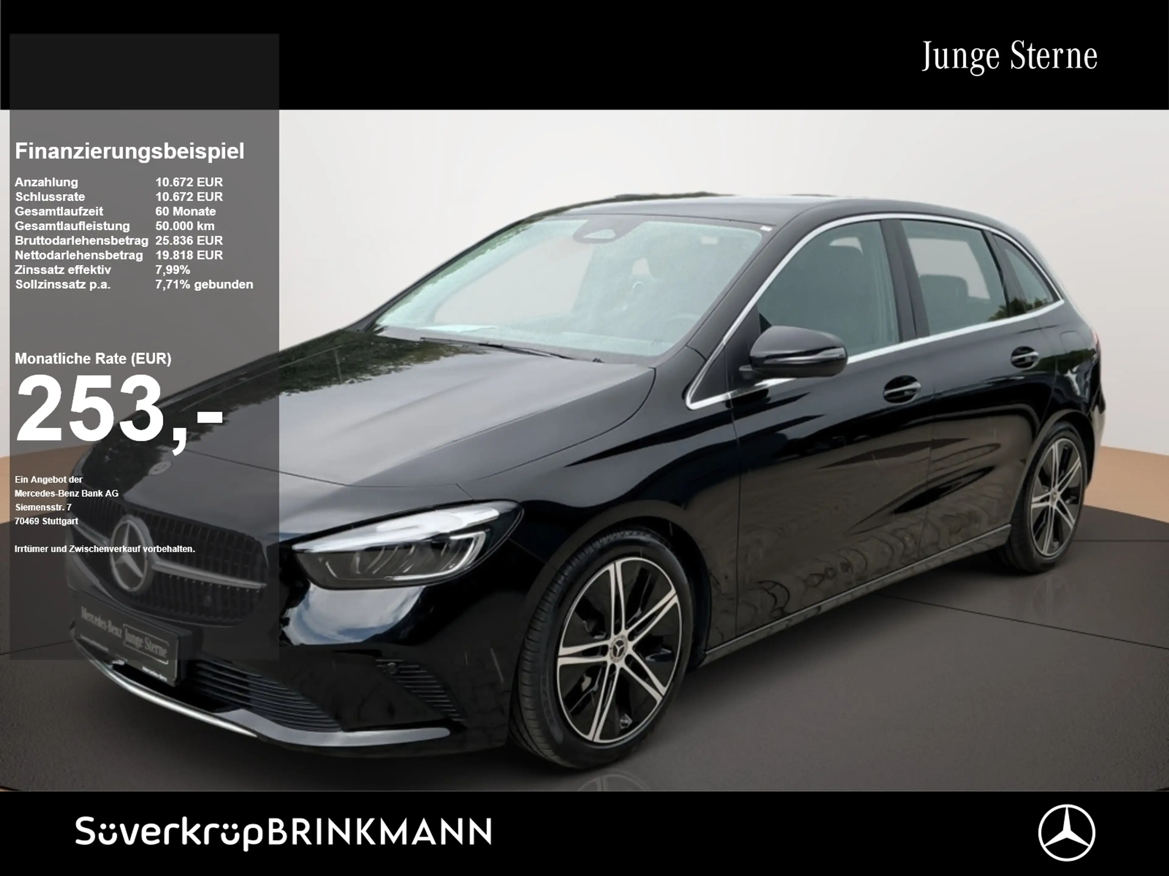 Mercedes-Benz B 200 d PROGRESSIVE AHK DISTR KAMERA SPUR PDC