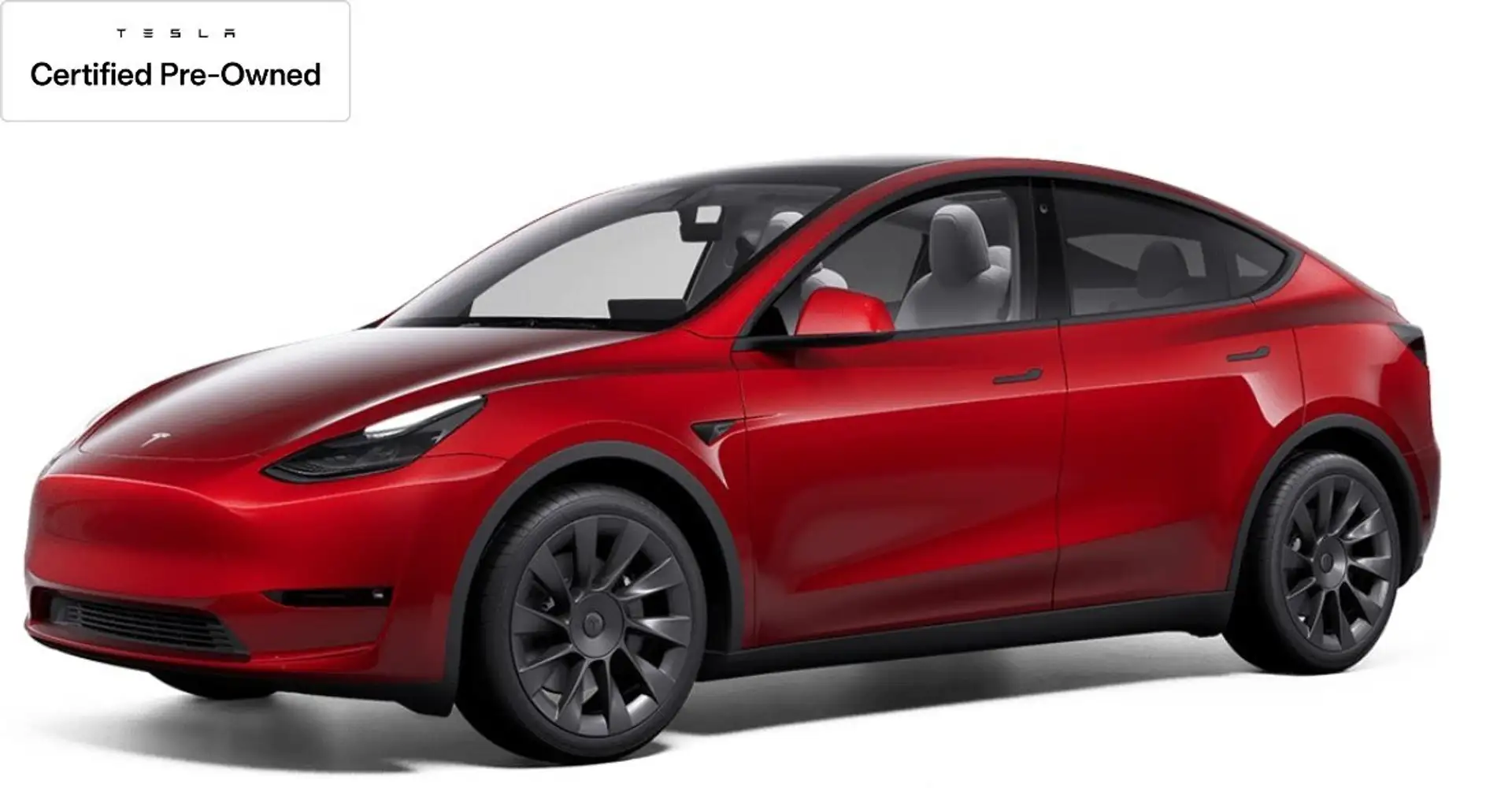 Tesla Model Y Model Y Long Range Dual Motor AWD Rot - 1