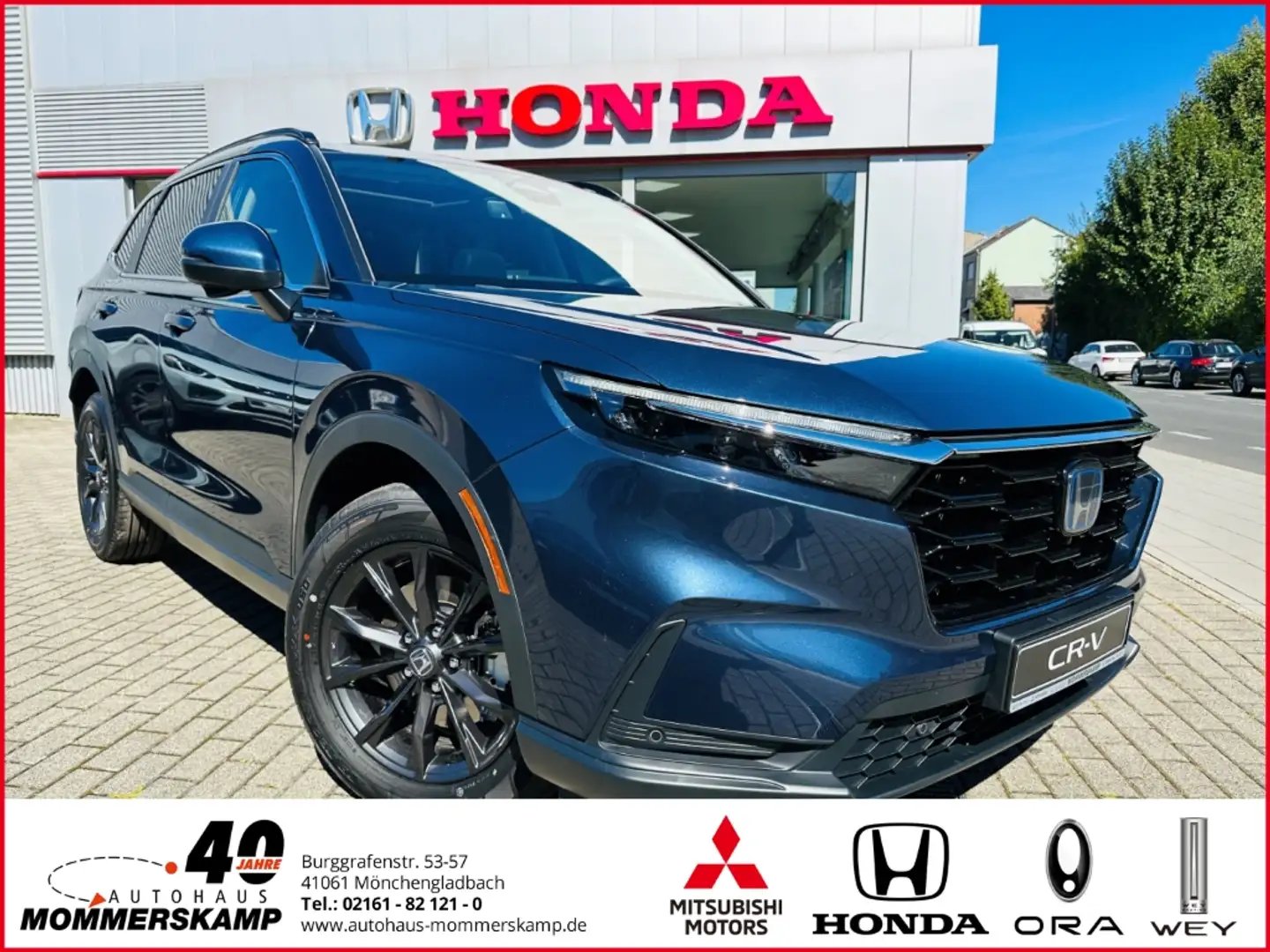 Honda CR-V e:HEV Advance AWD 2.0 Leder El. Pano.Panorama Navi Schwarz - 1