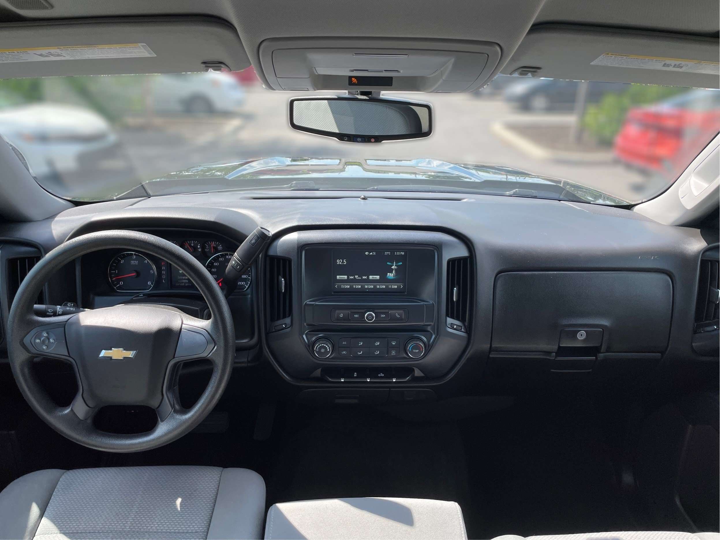 2018 Chevrolet Silverado 1500 Custom Crew Cab 4X4 5.3L Mags Sièges chauffants Ca — снимка 1