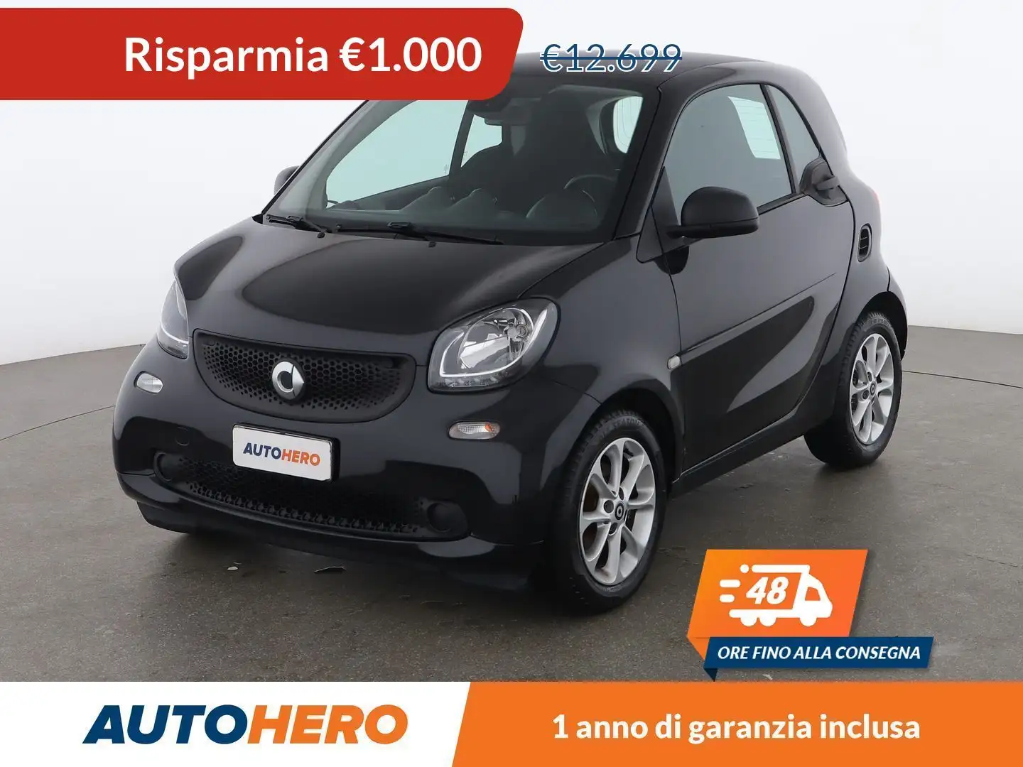smart forTwo 1.0 youngster 70 CV twinamic Nero - 1