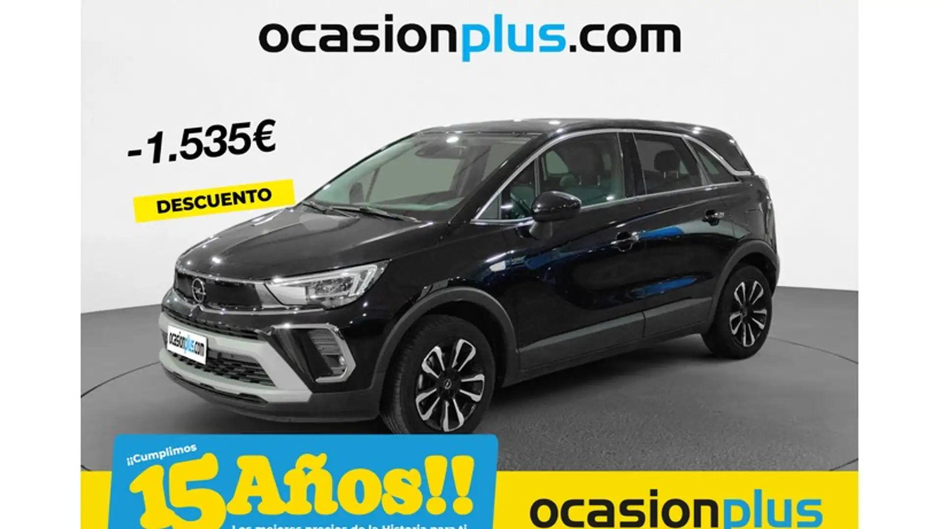 Opel Crossland 1.2 S&S Elegance 130 Aut. Negro - 1