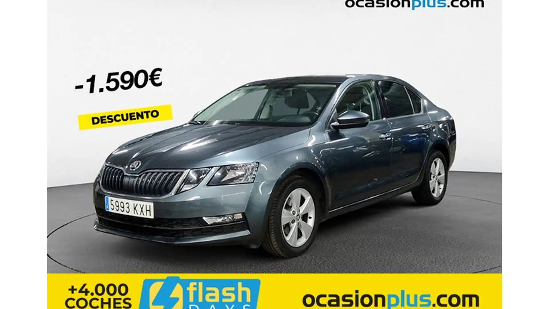 Skoda Octavia 1.6TDI CR Like DSG Gris - 1
