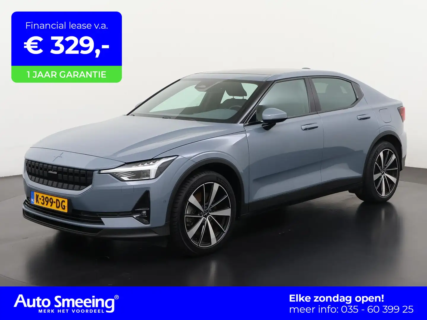 Polestar 2 Long Range Dual Motor Launch 78kWh | Panoramadak | Grijs - 1