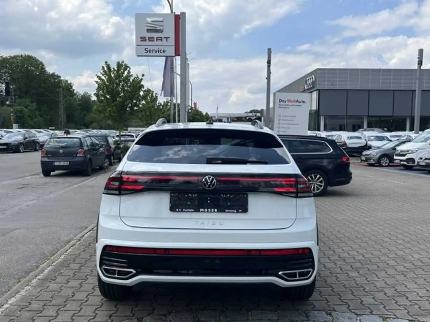 Volkswagen Taigo 1.0TSI R-Line - Navi*BLACK*IQ.DRIVE*MTRX!!! Weiß - 2