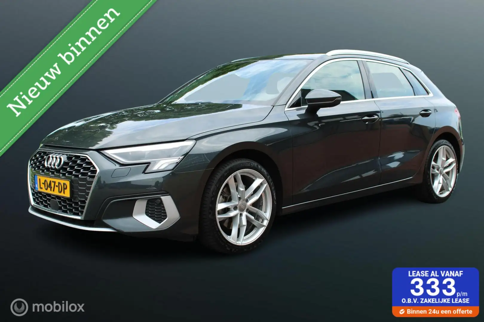 Audi A3 Sportback 35 TFSI Business edition 150 PK, Pdc voo Gris - 1