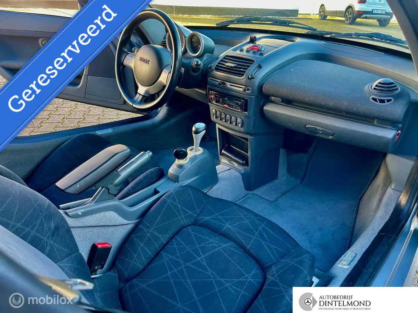 smart roadster 0.7 coupé met hardtop Zwart - 2