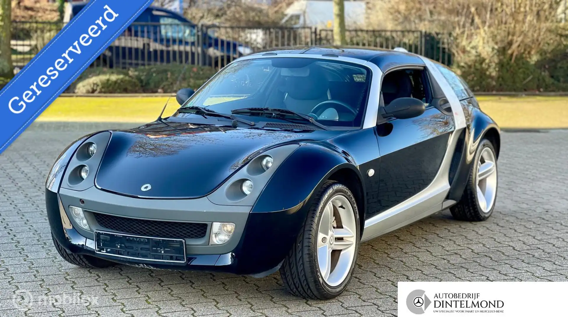 smart roadster 0.7 coupé met hardtop Zwart - 1