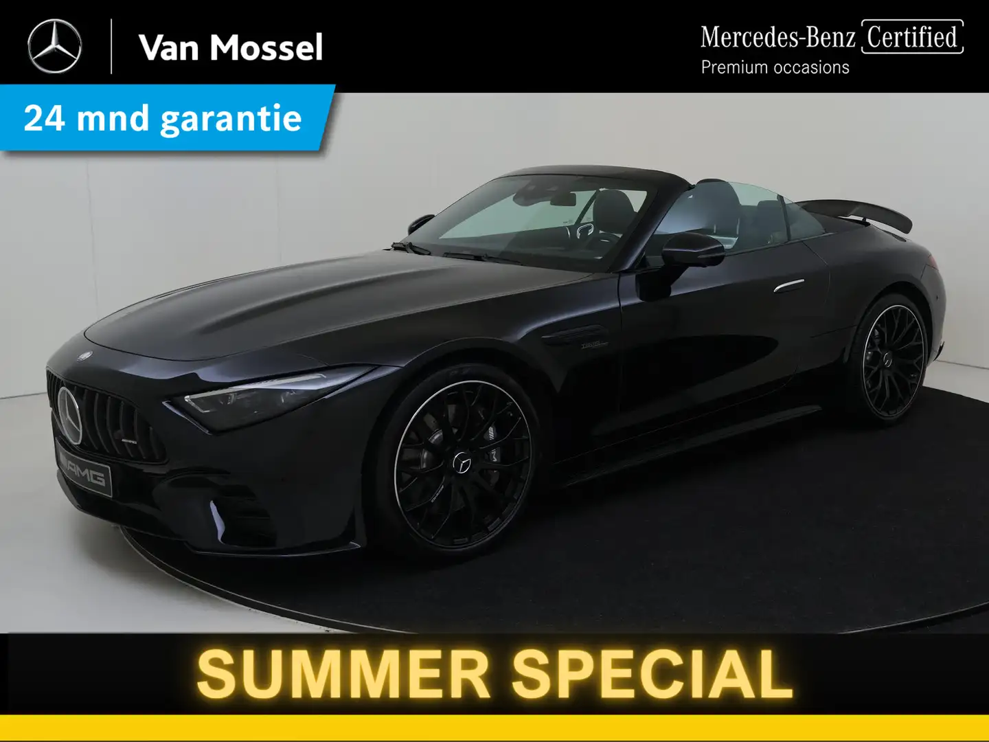 Mercedes-Benz SL 43 AMG Roadster / V8 Styling/ Aerodinamica Pakket/ 21 inc Zwart - 1