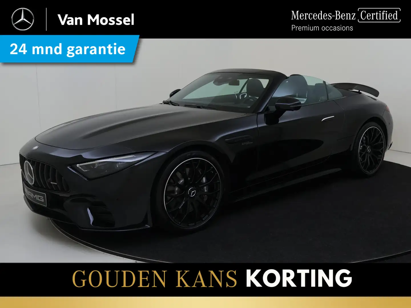 Mercedes-Benz SL 43 AMG Roadster / V8 Styling/ Aerodinamica Pakket/ 21 inc Zwart - 1