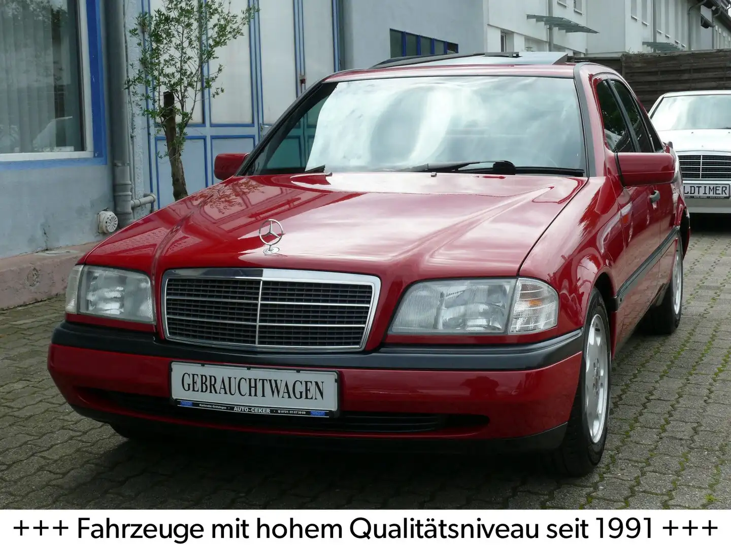 Mercedes-Benz C 180 Esprit"110.oooKm"ABS"el.GSD"LMF"Durchlade" Rosso - 1