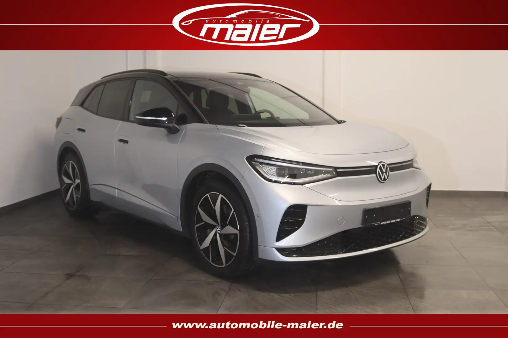 Volkswagen ID.4 GTX 4Motion-NAV-IQ-PANO-KAMERA-KESSY-ACC- Silber - 1