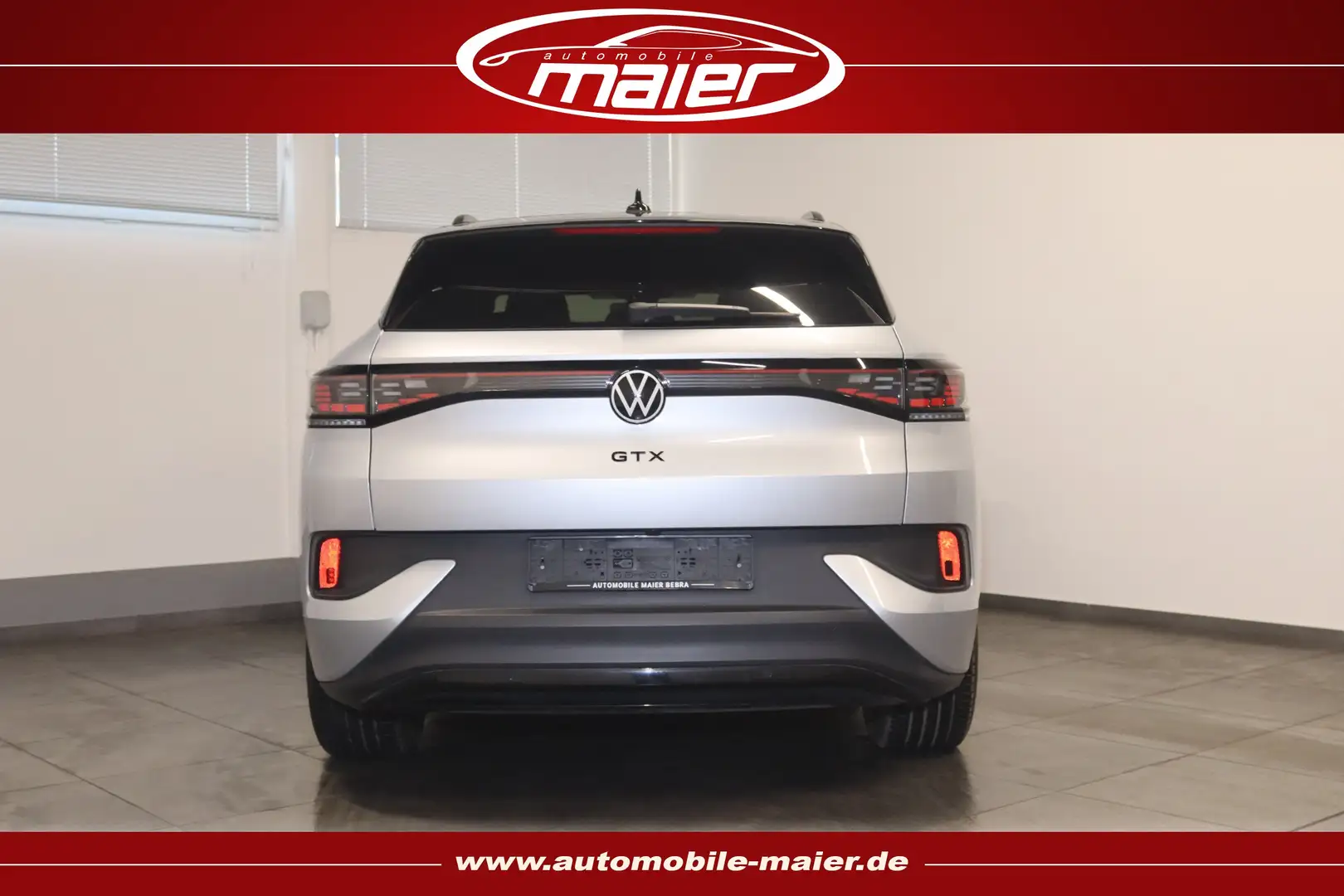 Volkswagen ID.4 GTX 4Motion-NAV-IQ-PANO-KAMERA-KESSY-ACC- Silber - 2