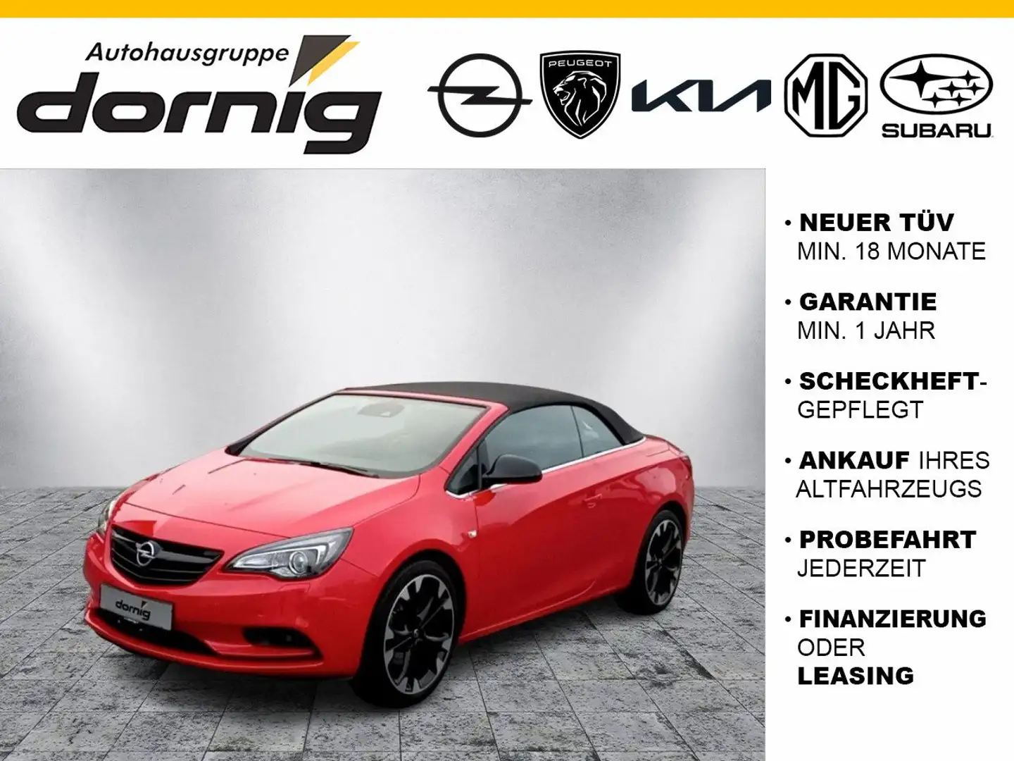 Opel Cascada Innovation, Kamera, Leder Rot - 1