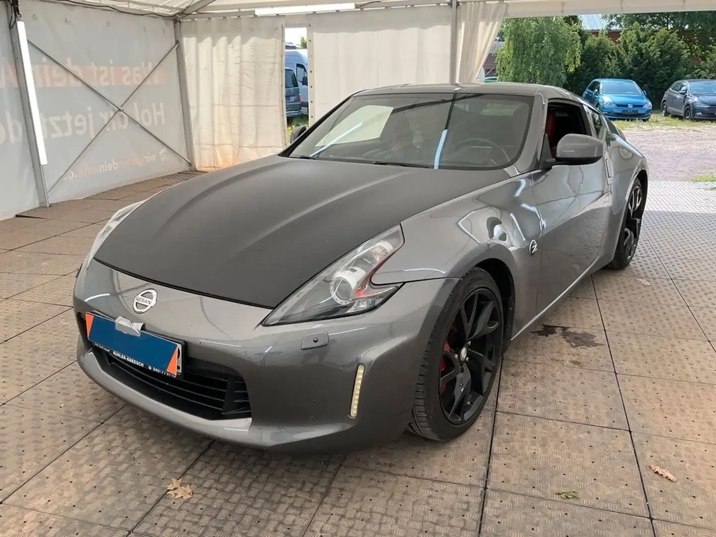 Nissan 370Z 3.7 Coupé +SCHALTER+LEDER+NAVI+KAMERA+MWST+ Gris - 1