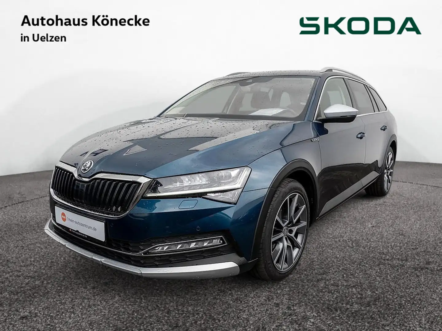 Skoda Superb Scout 2.0 TDI 4x4 DSG AHK ACC Navi Blu/Azzurro - 1
