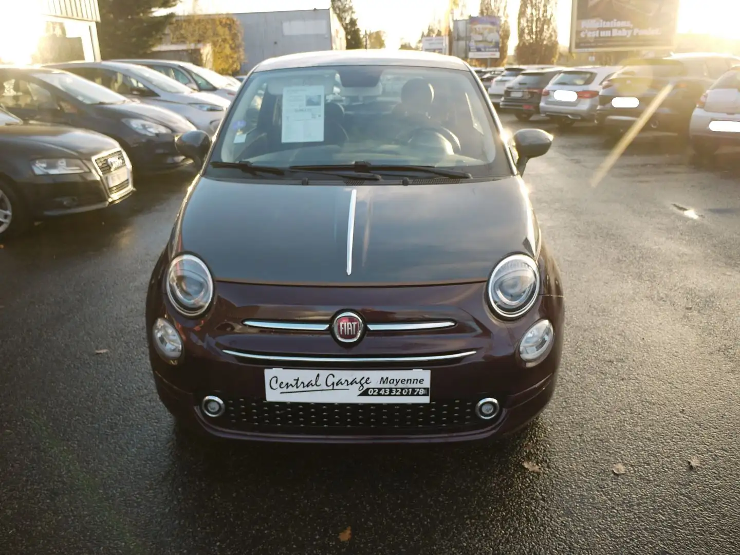 Fiat 500 0.9 8V TWINAIR 85CH S\u0026S COLLEZIONE FALL EURO6D Rot - 2