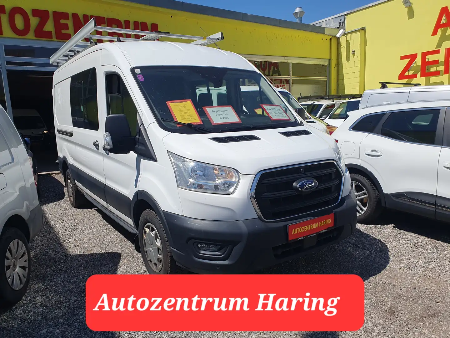 Ford Transit L3/H2 DoKa NETTO 18.000.- Ohne Anzahlung 479.-/Mo Blanc - 1