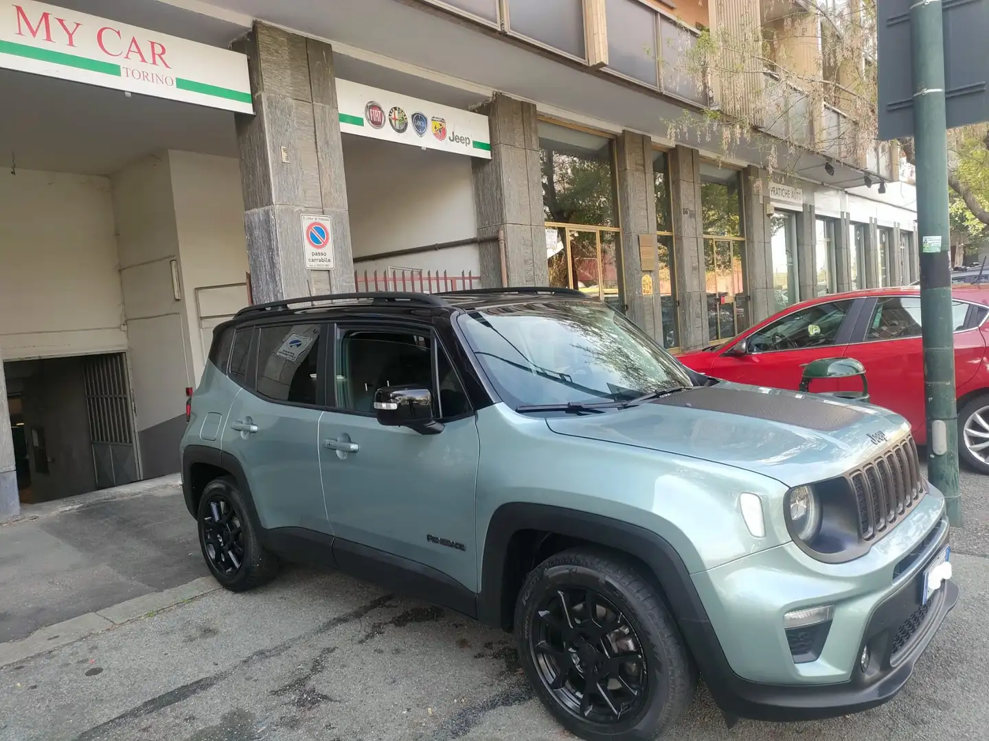 Jeep Renegade 1.5 turbo t4 mhev Upland 2wd 130cv dct Blau - 1