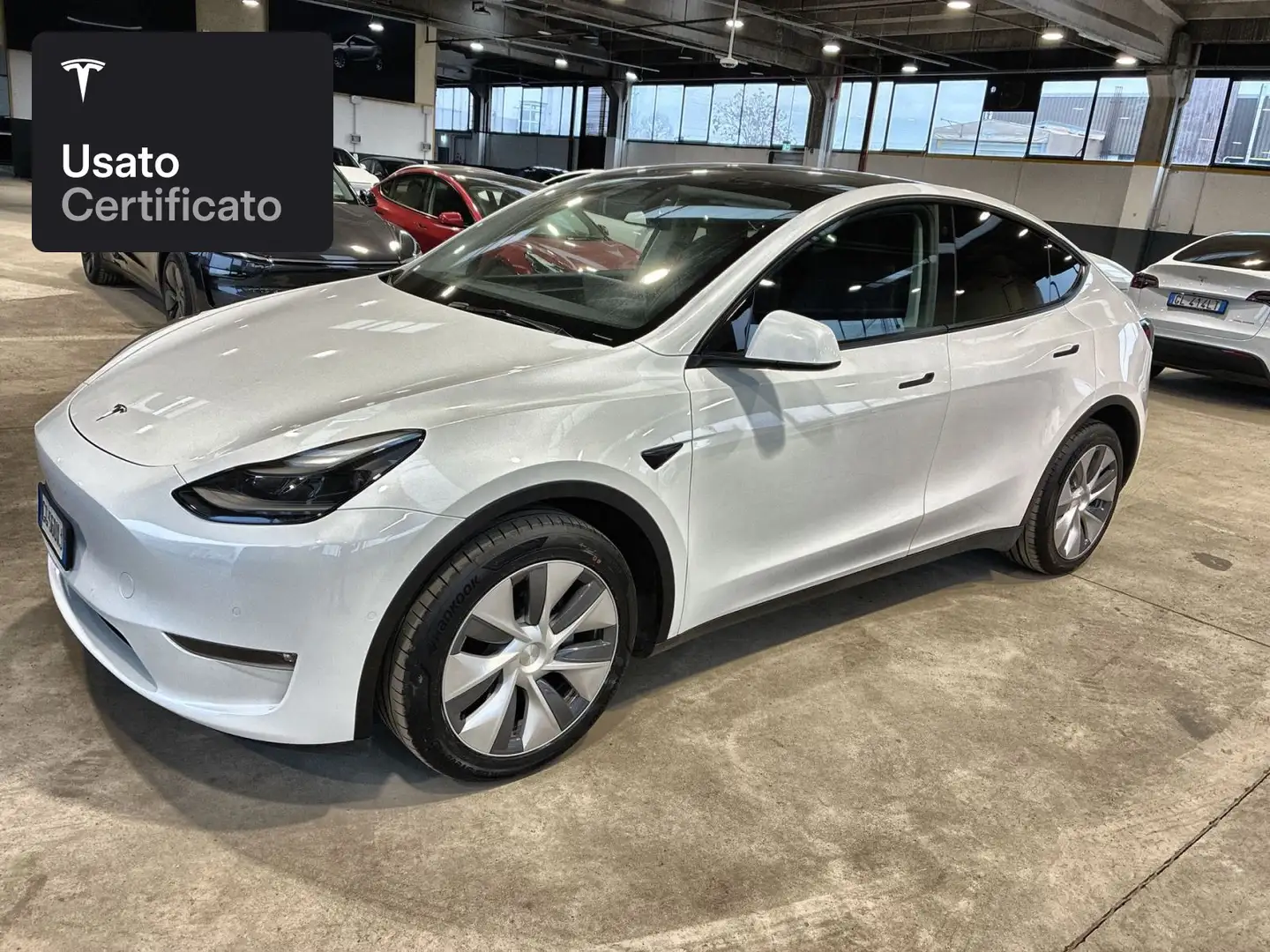 Tesla Model Y Long Range AWD Bianco - 2