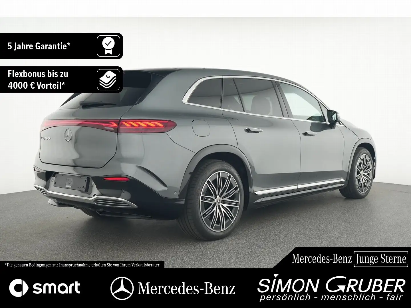 Mercedes-Benz EQS SUV EQS 450+ SUV AMG Pano Massage Burm AHK 7 Sitze Gris - 2