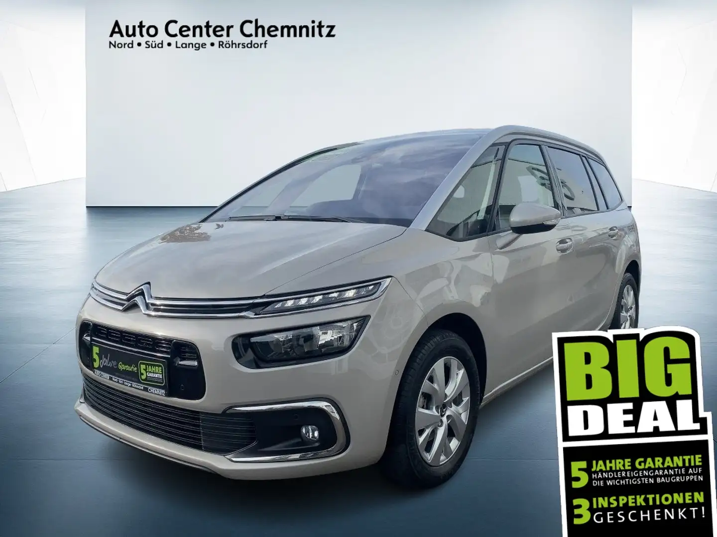 Citroen Grand C4 Picasso /Spacetourer 1.5 BlueHDi Navi/PDC Beige - 1
