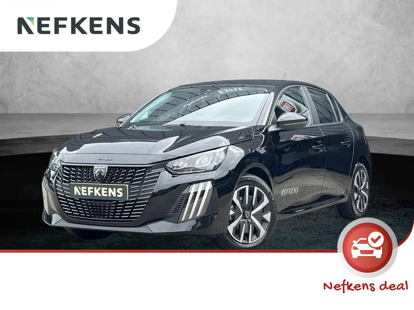 Peugeot 208 1.2 75pk Style | Apple CarPlay & Android Auto | Ai Zwart - 1