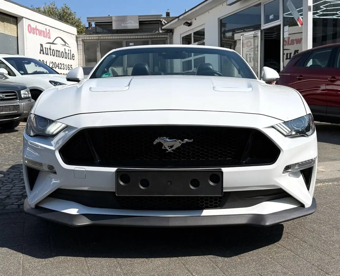 Ford Mustang 5.0 GT V8 Convertible Cabrio 1.Hand D.Fz Weiß - 2