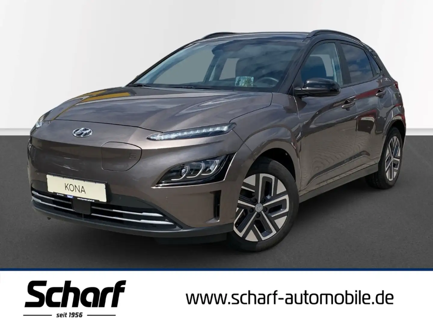 Hyundai KONA Prime Elektro Navi LED SHZ AHK LED Leder Klimasitz Bronce - 1
