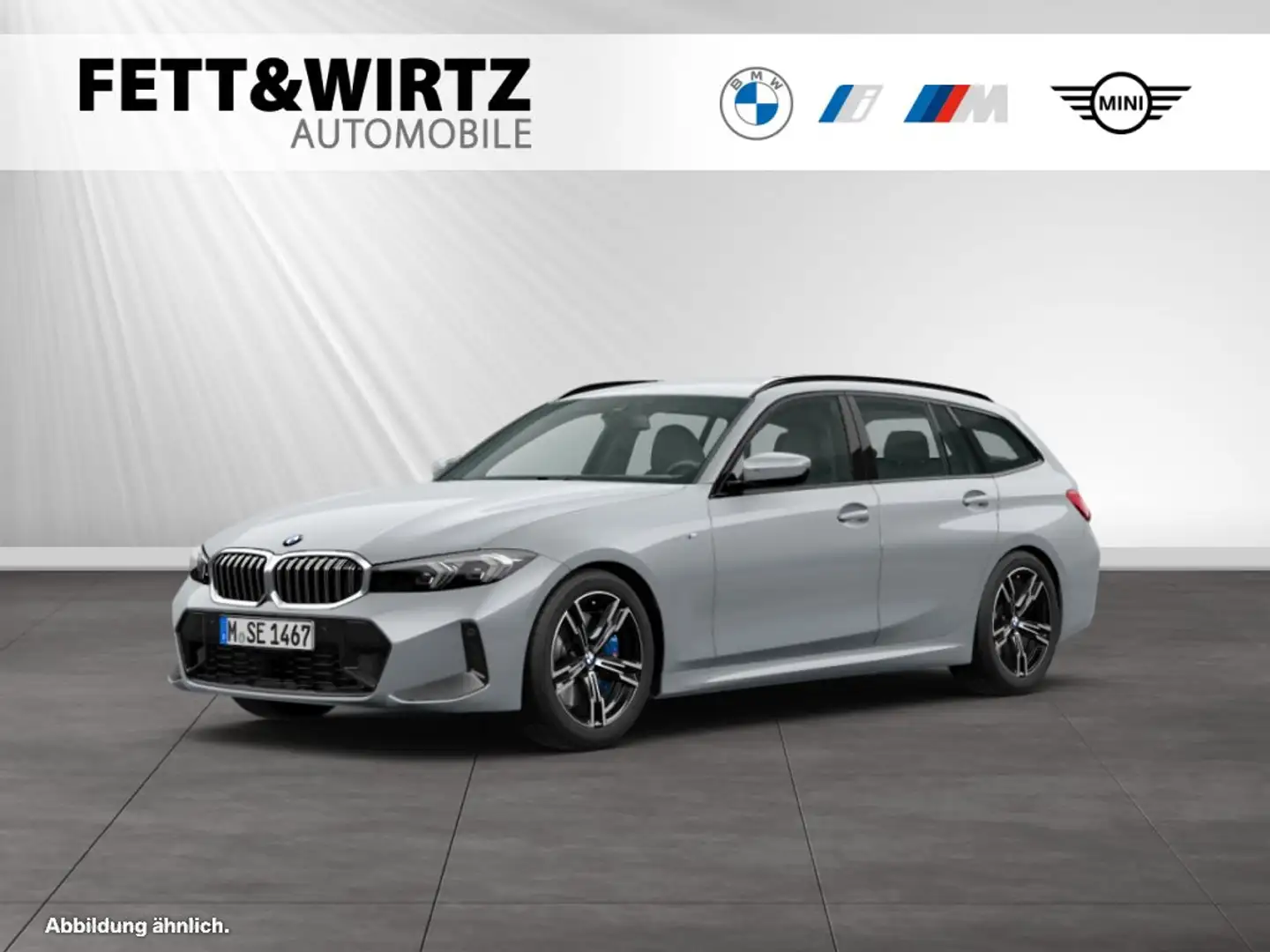 BMW 330 i Touring Brooklyn|M Sport|Stop&Go|HiFi|LC+ Gris - 1