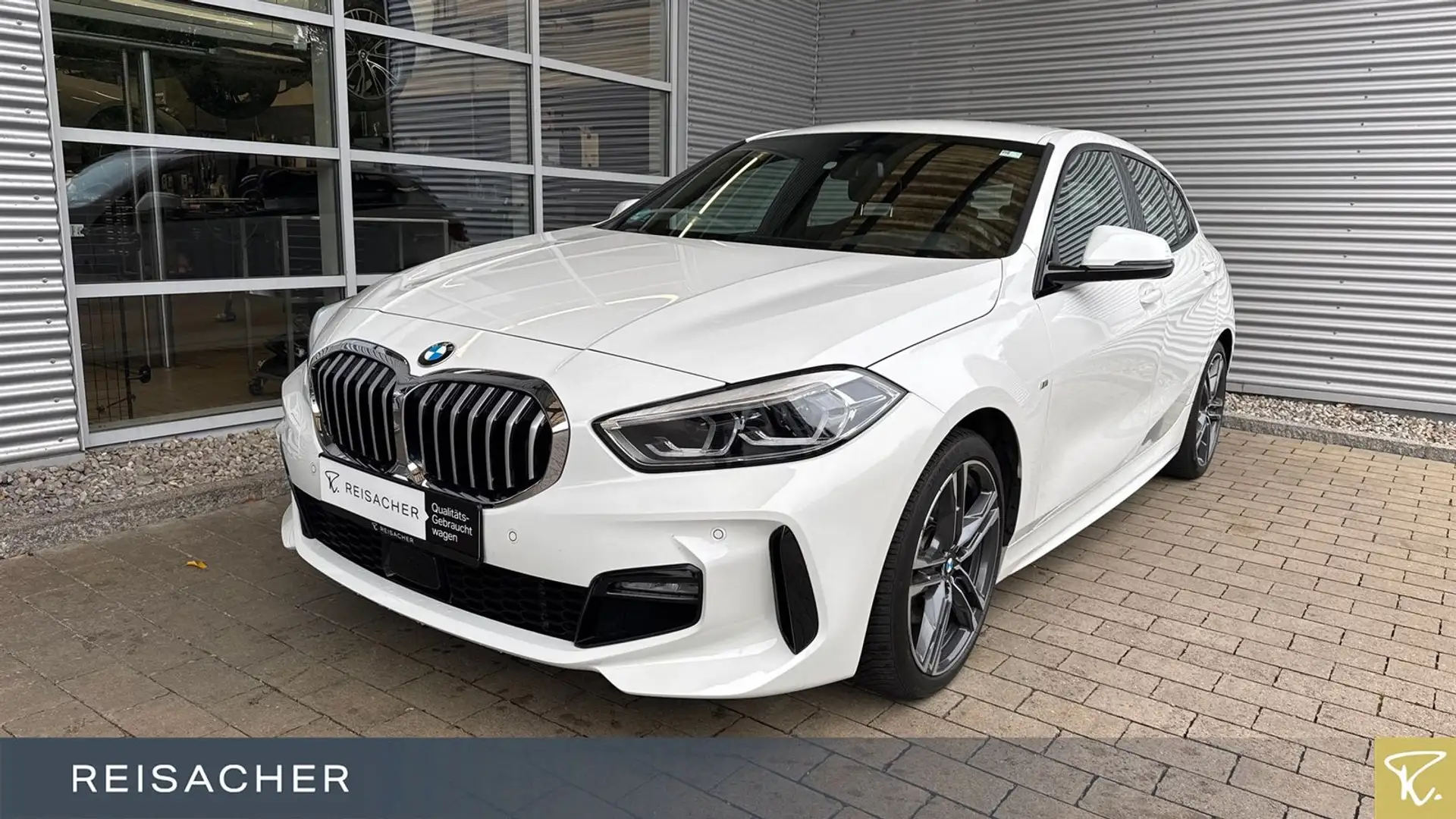BMW 118 d M-Sport NaviPro HUD LED AHK 18"LM DAB Weiß - 1