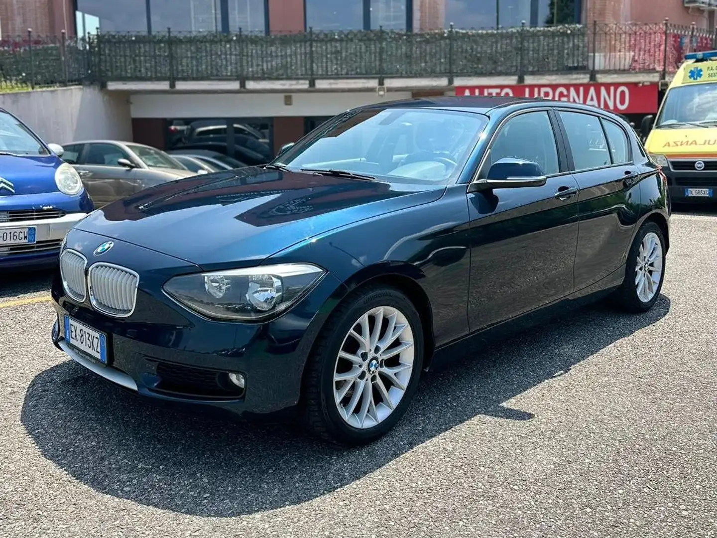 BMW 118 bmw 118d 5p xdrive Msport Blauw - 1