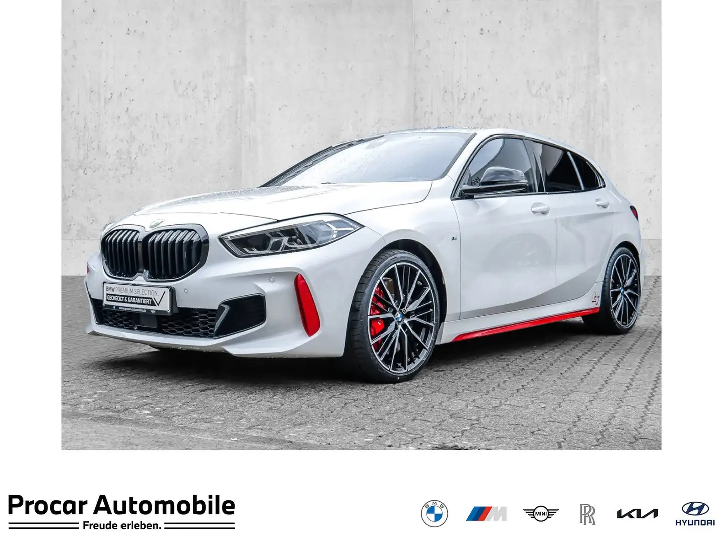 BMW 128 ti LC Prof. HiFi DAB LED Tempomat Klimaaut. Bianco - 1