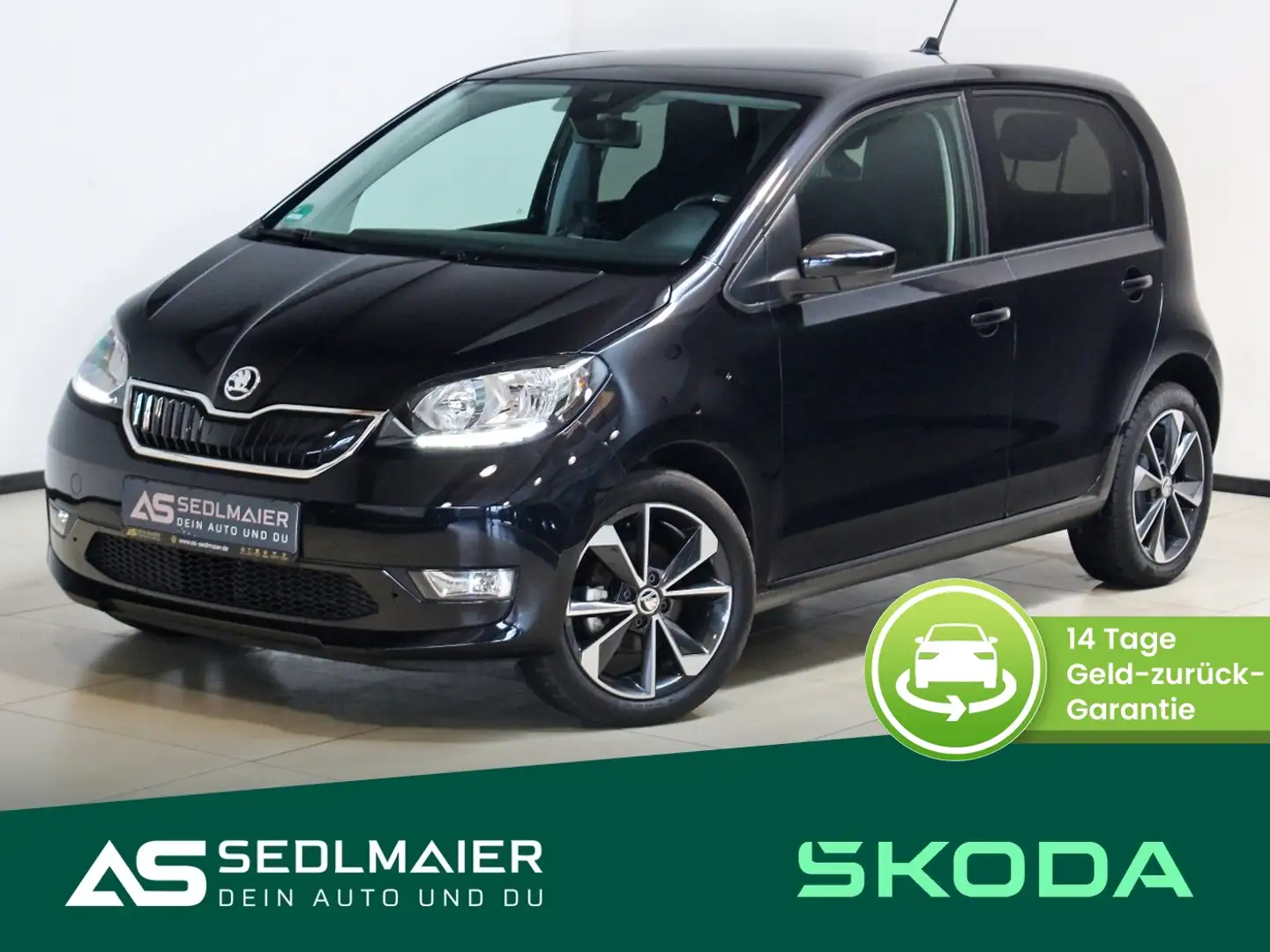 Skoda Citigo e iV Best of SHZ|WSSHz|Bluetooth|Tempom Schwarz - 1