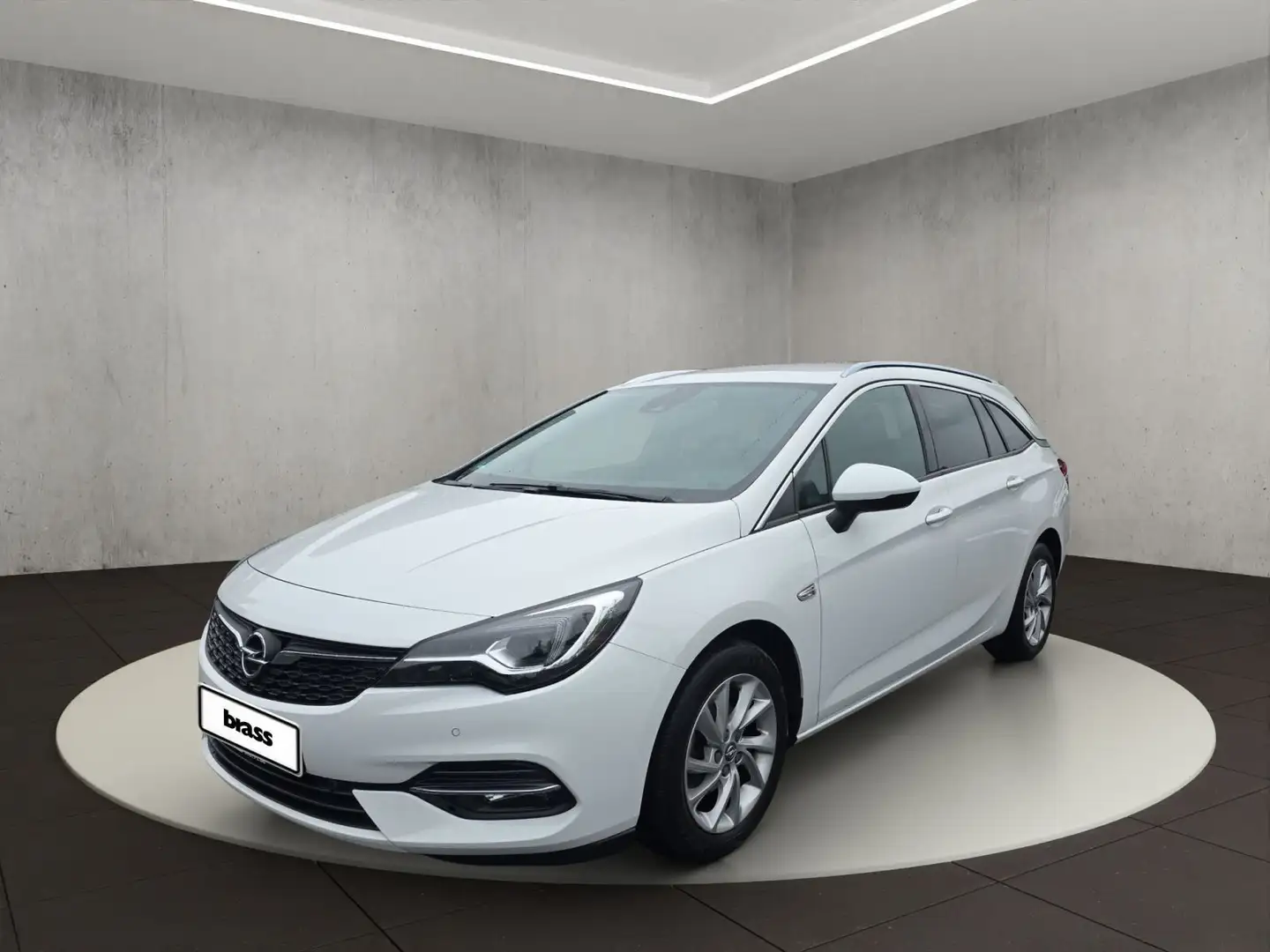 Opel Astra K 1.2 Turbo Elegance Blanc - 1