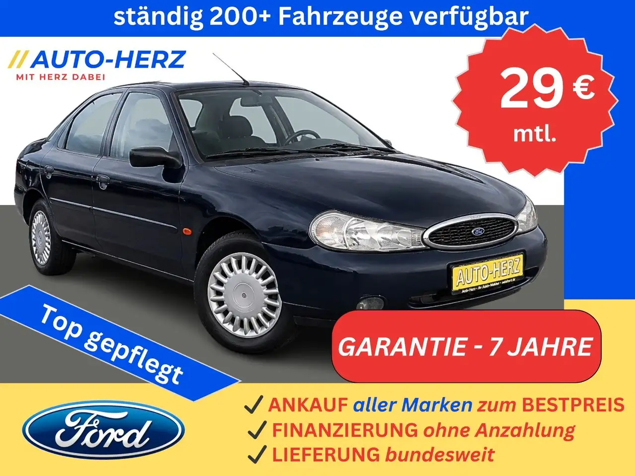 Ford Mondeo Limo. *YOUNGTIMER+2.HAND-KLIMA*, foto 1