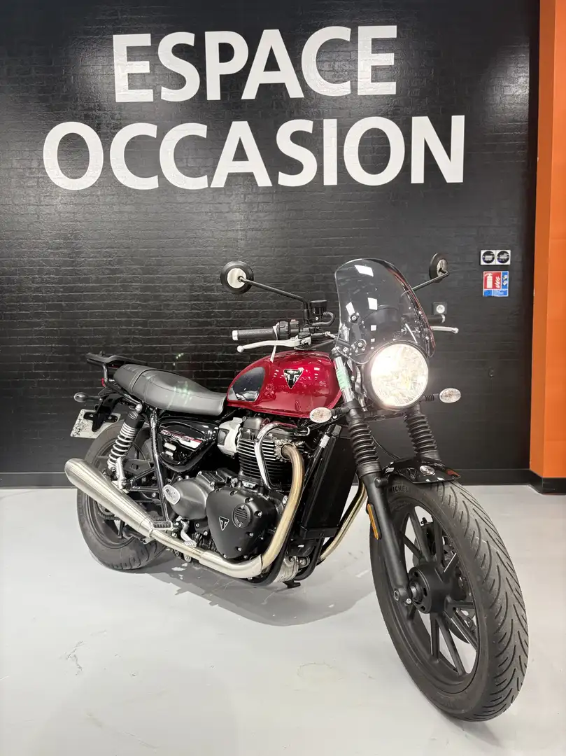 Triumph Speed Twin Roşu - 1