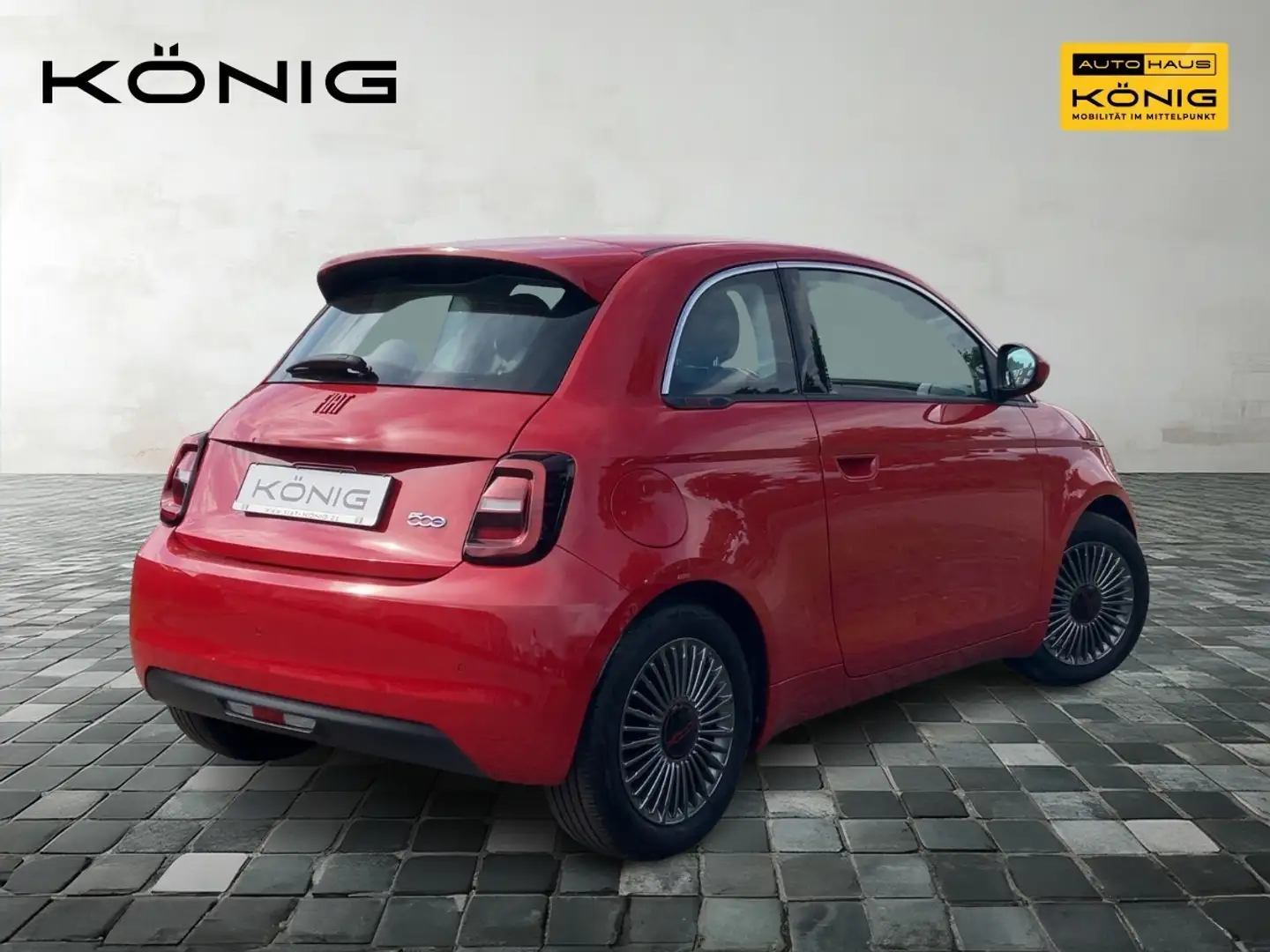 Fiat 500 RED Edition 42 kWh  Winterpaket - PDC Rot - 2