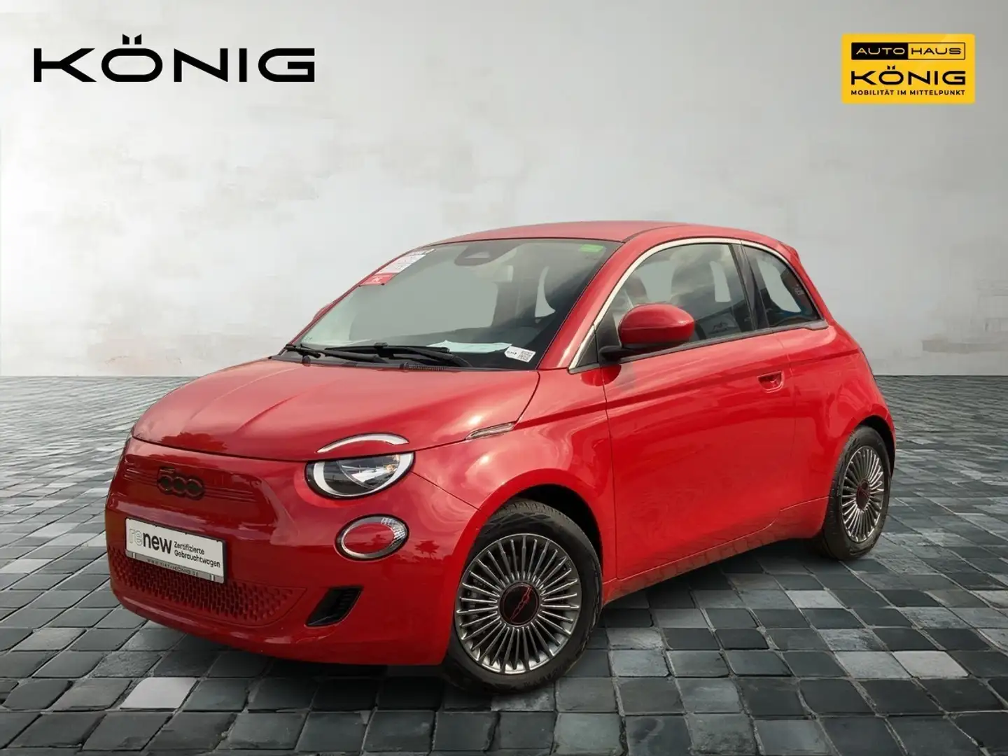 Fiat 500 RED Edition 42 kWh  Winterpaket - PDC Rot - 1