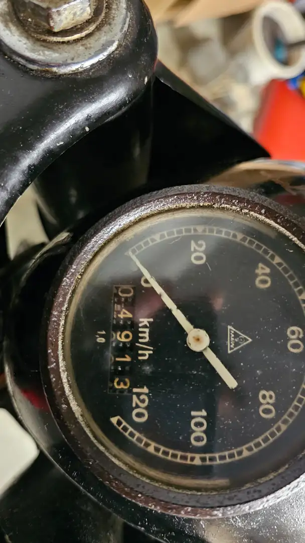 MZ BK 350 mit 3 Punktanschluss für Beiwagen - 2