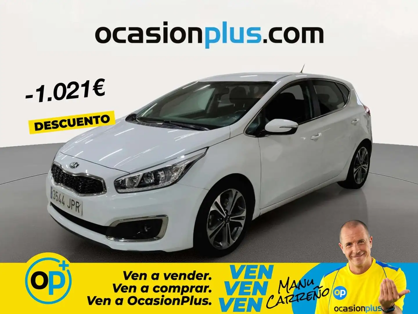 Kia Ceed / cee'd 1.6CRDI VGT x-Tech16 136 Blanco - 1