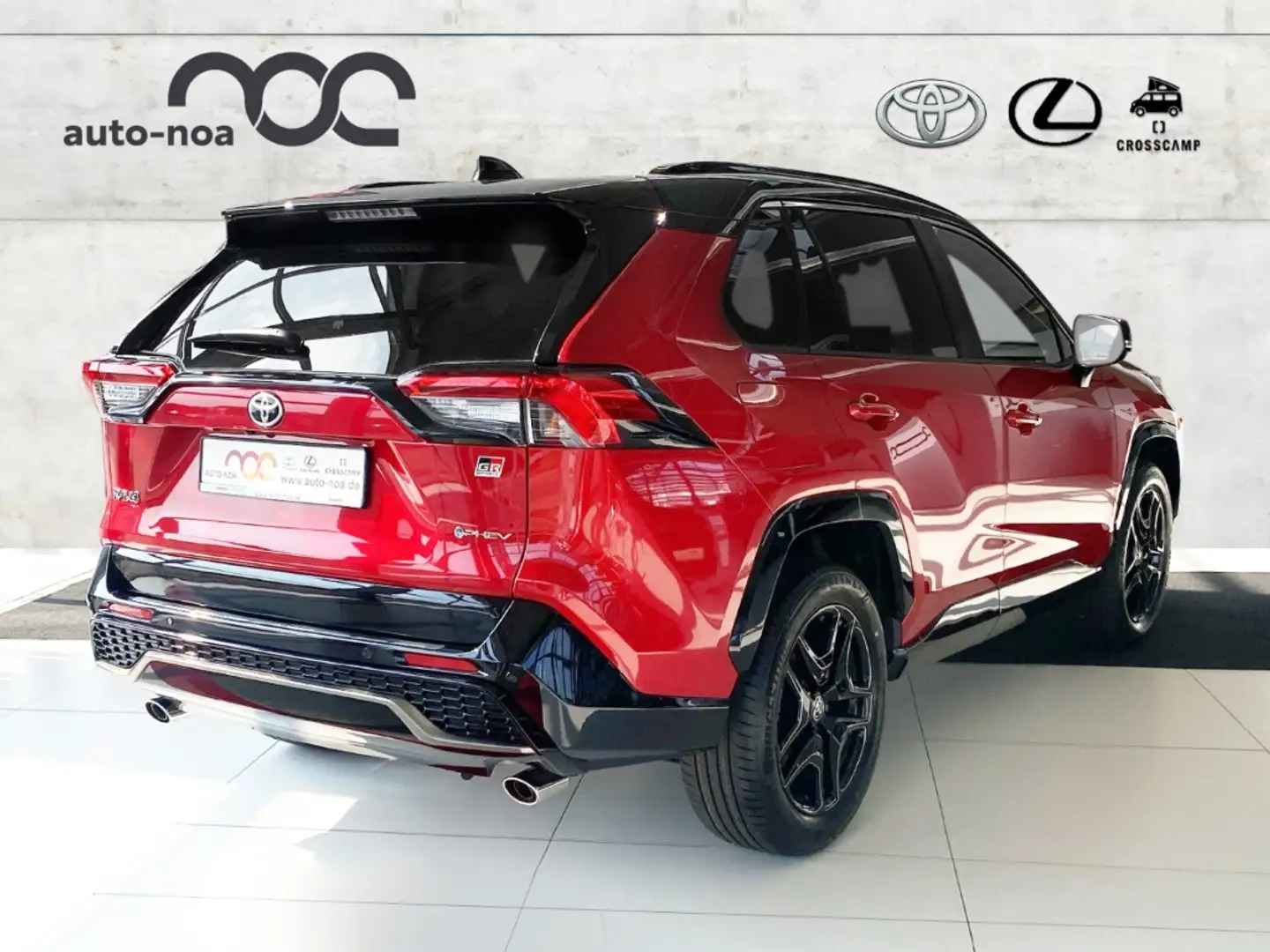 Toyota RAV 4 Plug-in Hybrid 4x4 GR Sport  HUD El. Panodach Navi Rouge - 2