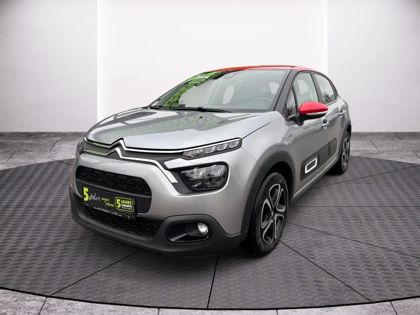 Citroen C3 PureTech 83 Feel AHK+LED+SHZ Grau - 2