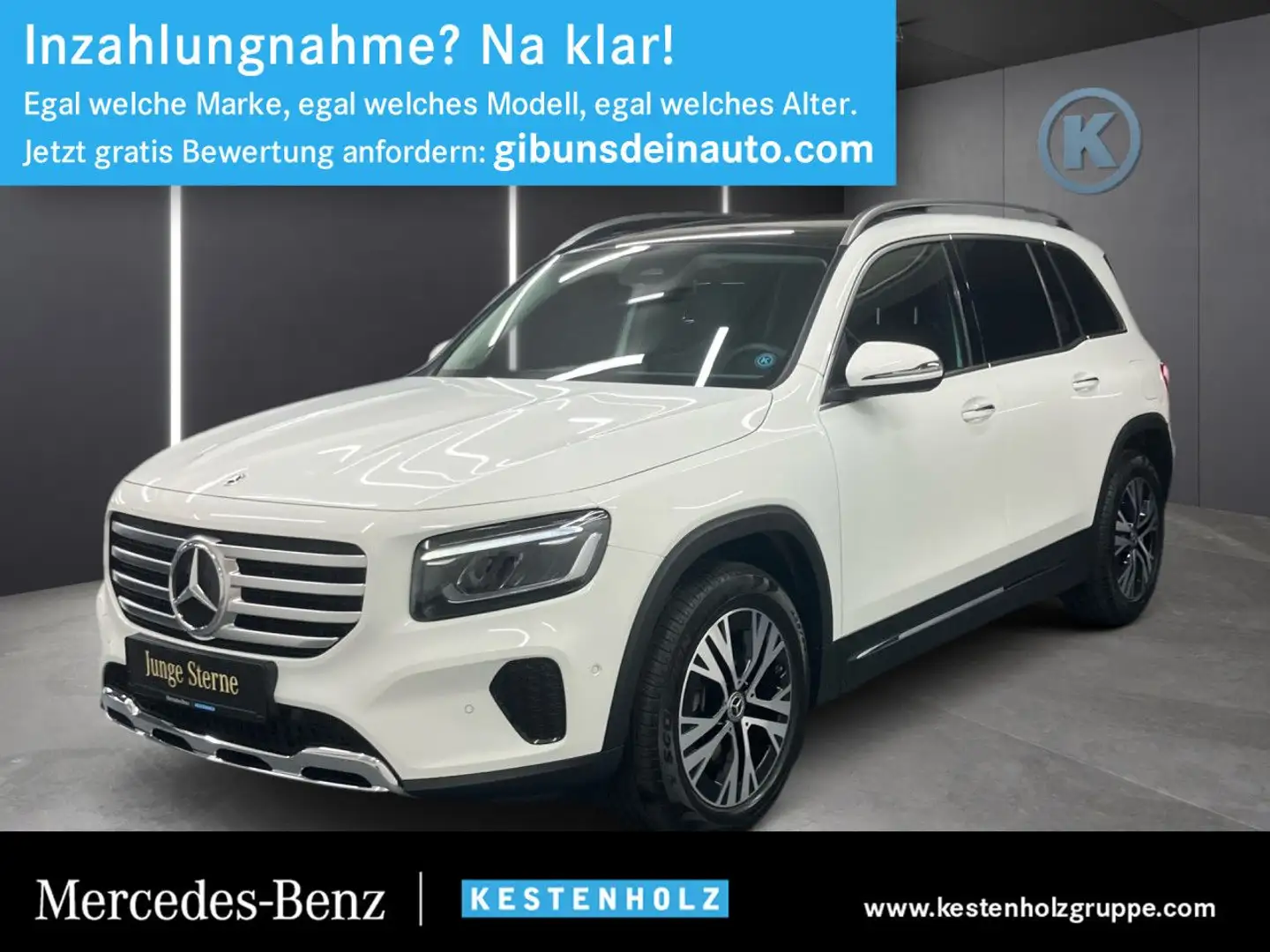 Mercedes-Benz GLB 180 Progressive PANO+KAMERA+KEYLESS+AMBIENTE Blanc - 1